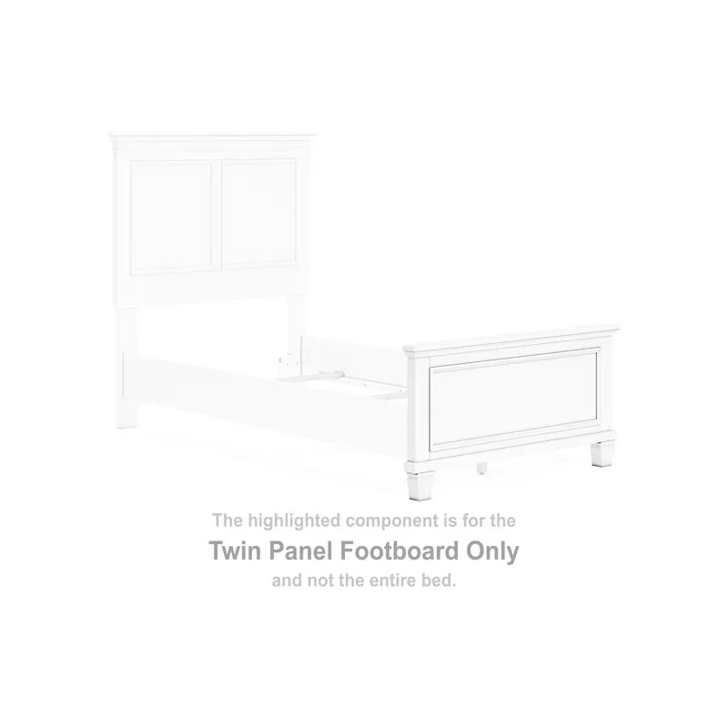 Fortman Twin Panel Footboard