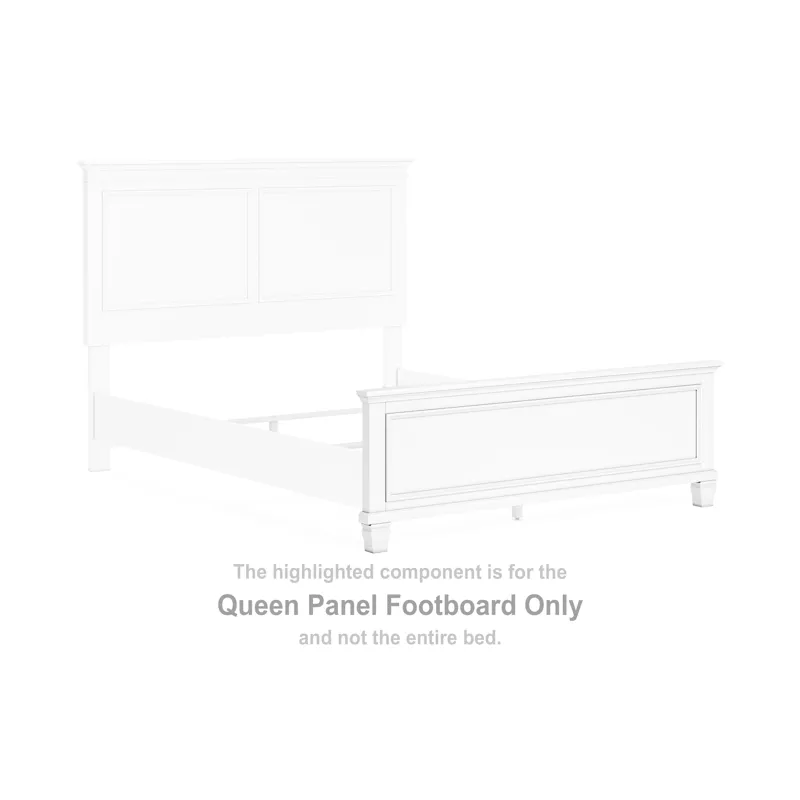 Fortman Queen Panel Footboard