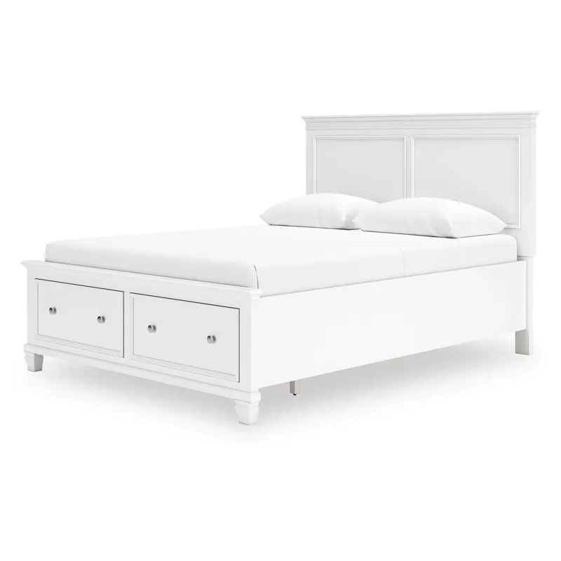 Fortman Queen Panel Storage Bed