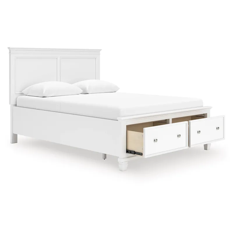 Fortman Queen Panel Storage Bed