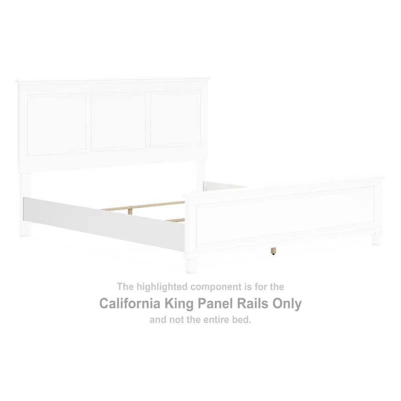 Fortman California King Panel Rails