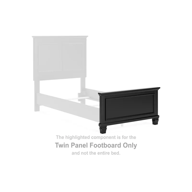 Lanolee Twin Panel Footboard