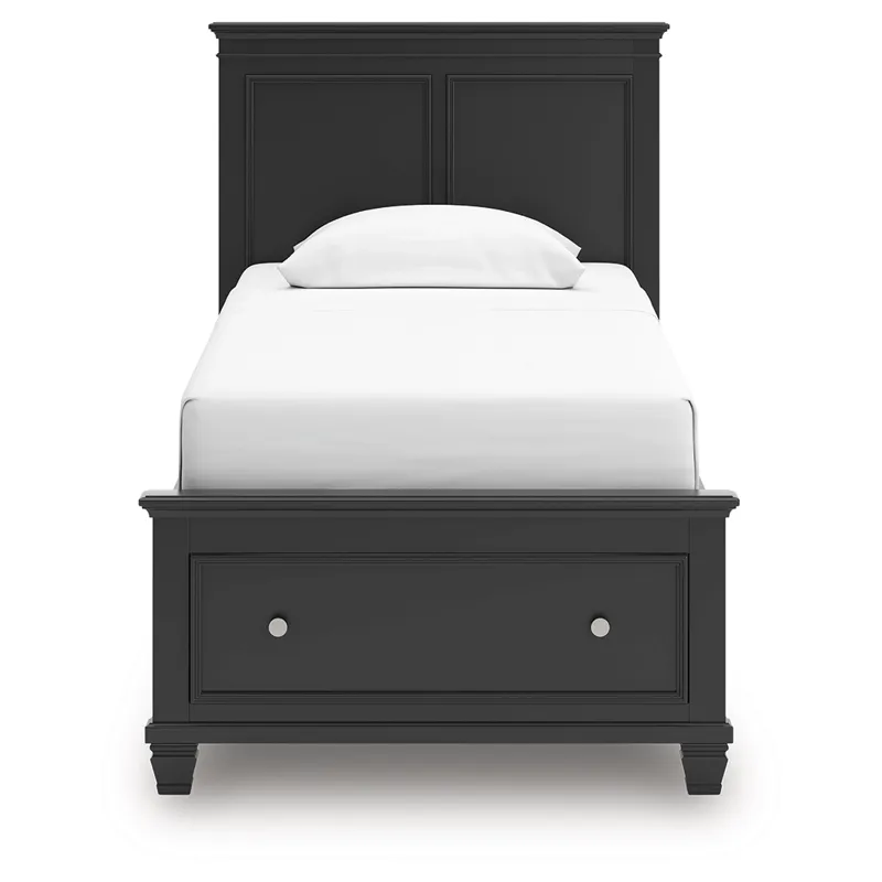Lanolee Twin Panel Storage Bed