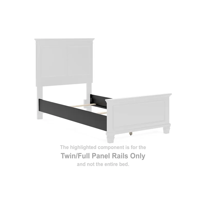 Lanolee Twin/Full Panel Rails