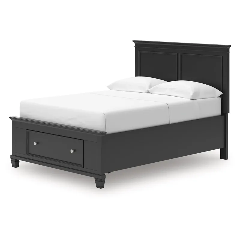 Lanolee Full Panel Storage Bed