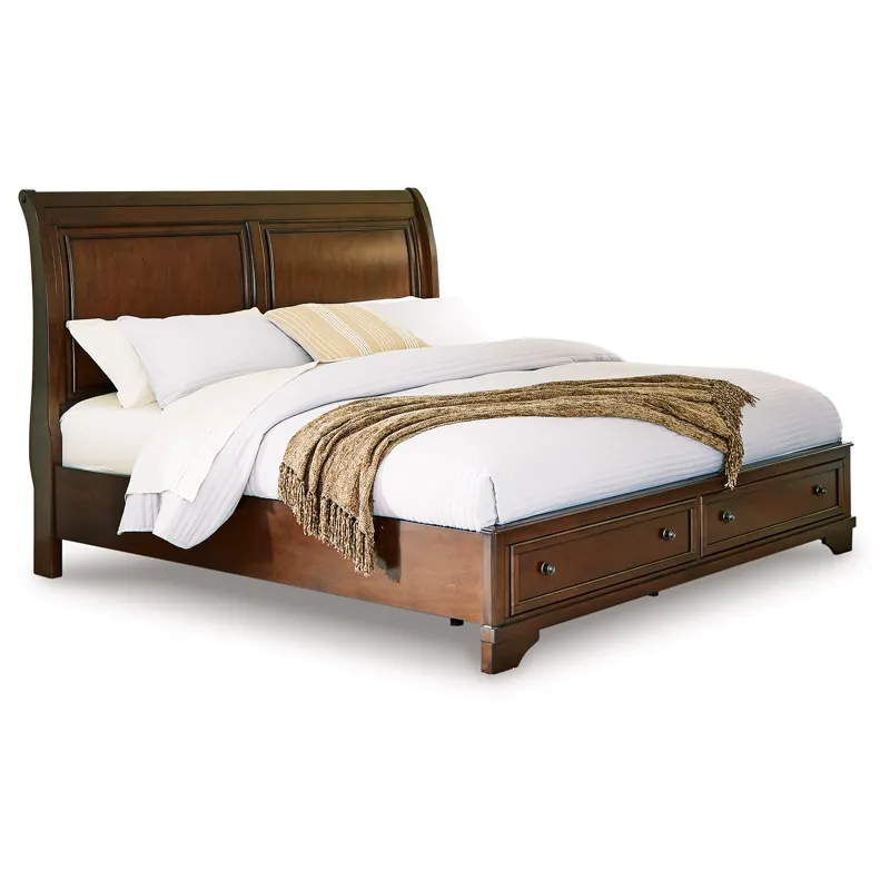 Trellington Queen Storage Bed, Dresser and Nightstand