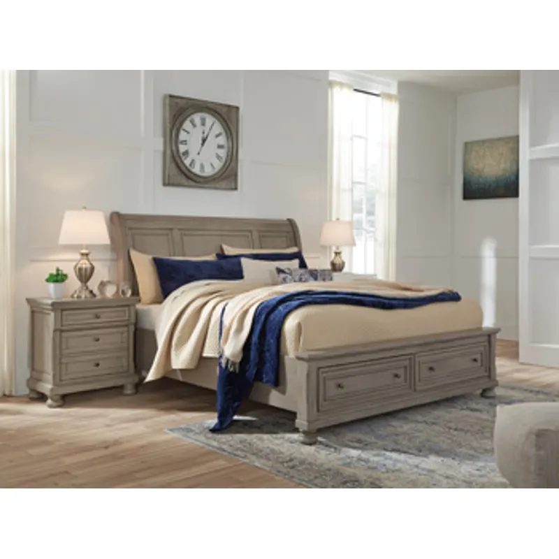 Lettner Queen Rails with Roll Slats