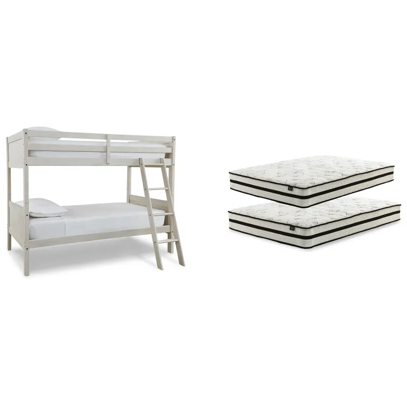 Robbinsdale Bunk Bed and Mattresses