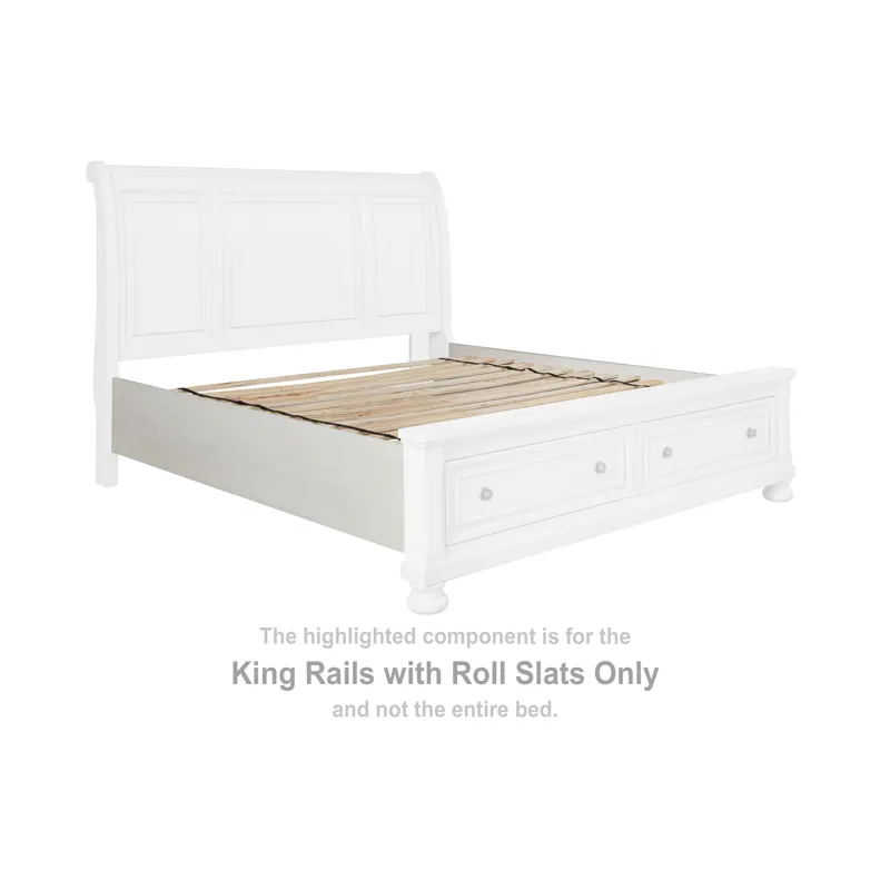 Robbinsdale King Rails with Roll Slats