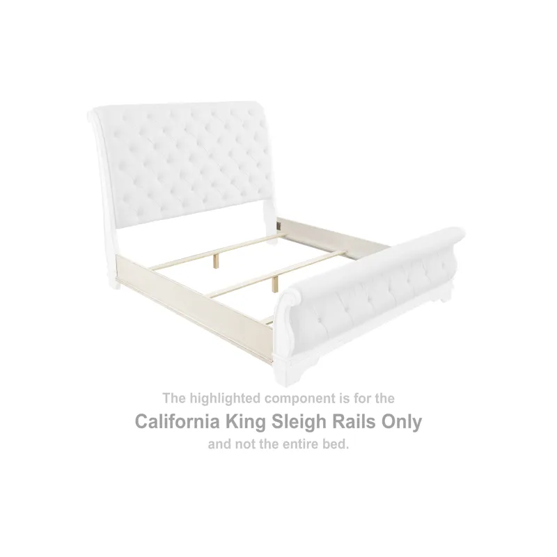Realyn California King Sleigh Rails