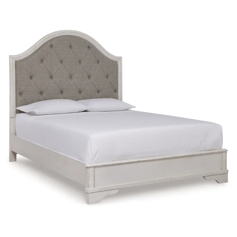 Moraway Queen Upholstered Panel Bed