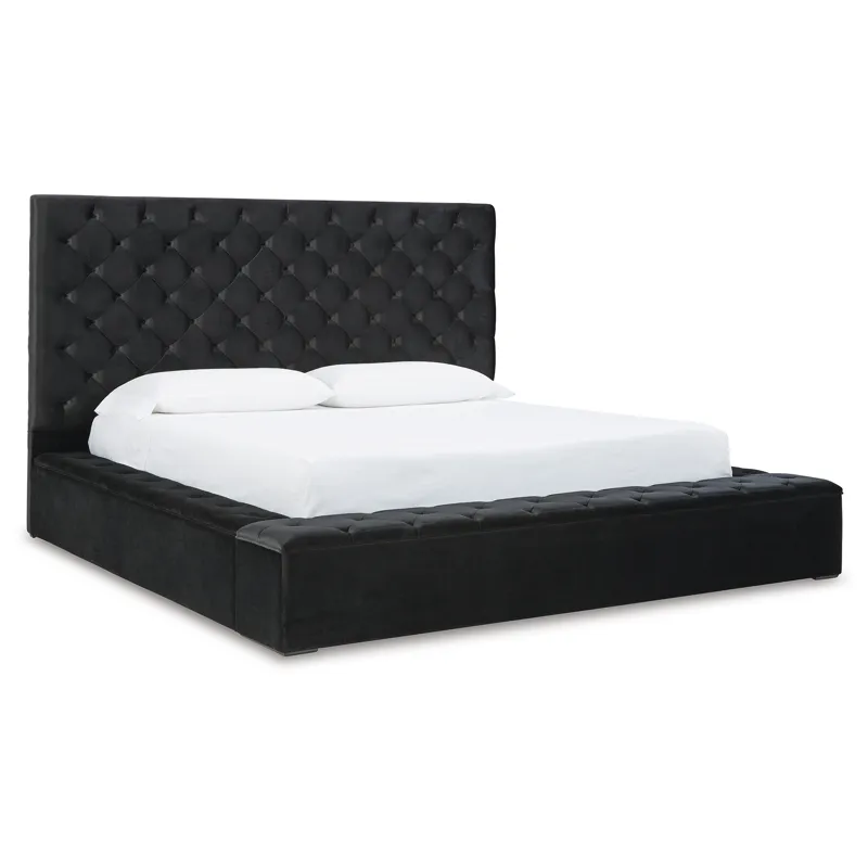 Lindenfield King Upholstered Bed with Storage