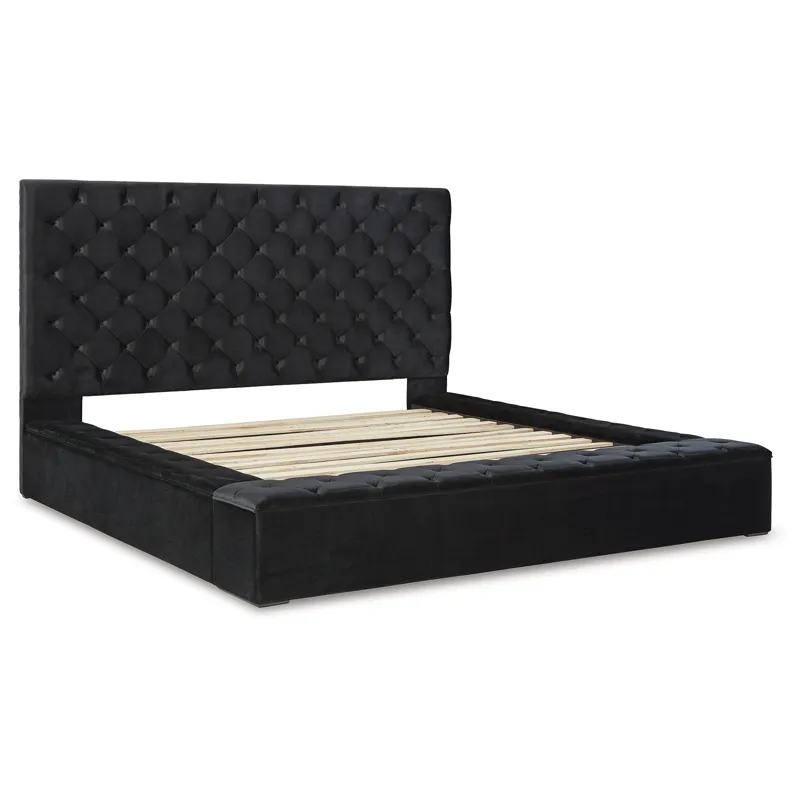Lindenfield King Upholstered Bed with Storage