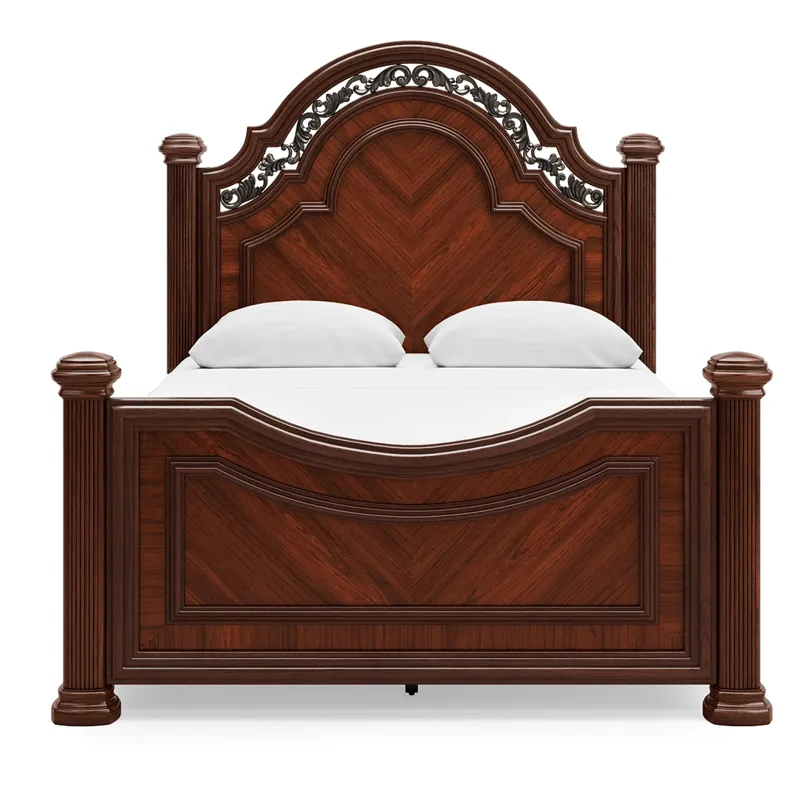 Lavinton Queen Poster Bed, Dresser and Mirror