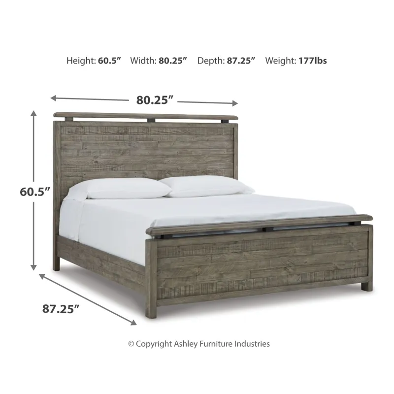 Brennagan King Panel Bed