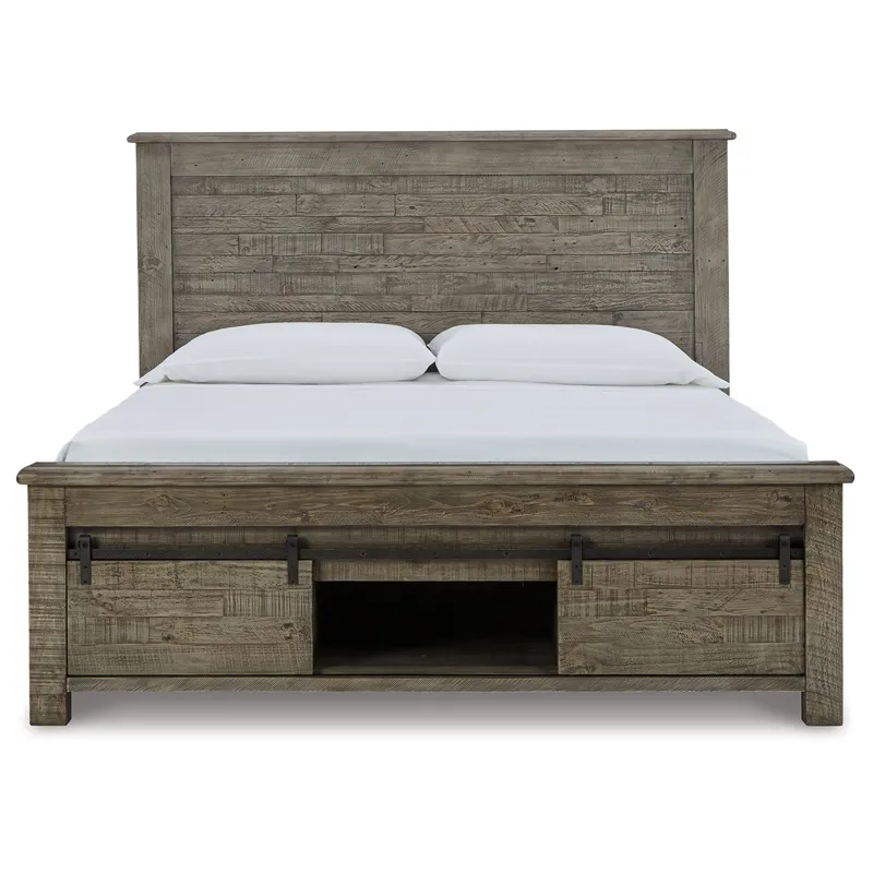 Brennagan King Panel Bed with Storage