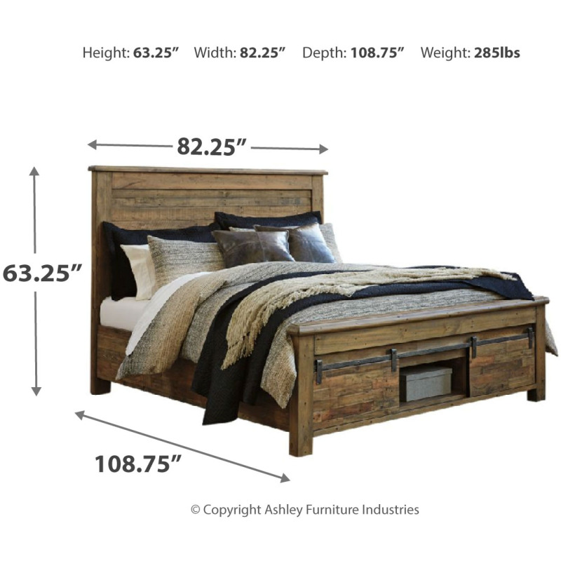 Sommerford King Storage Bed By Signature Design Ashley B775b6