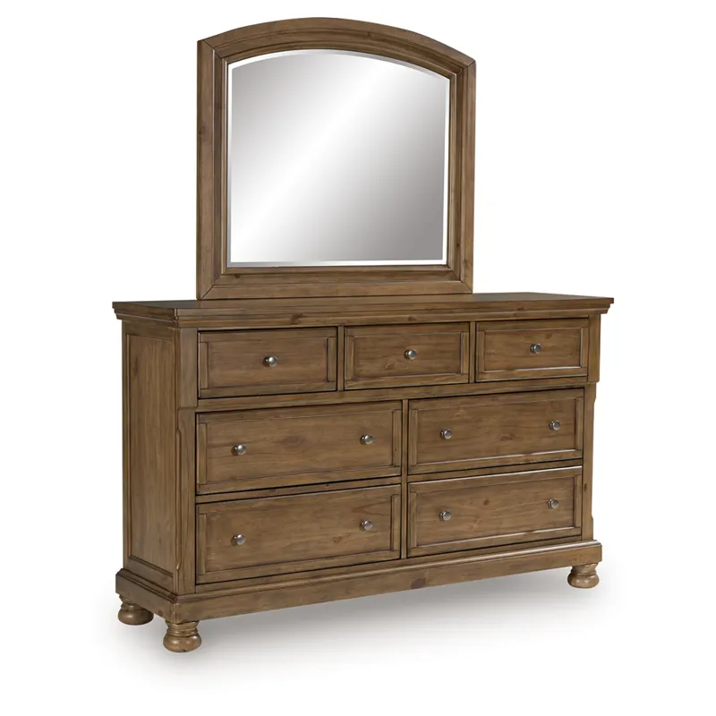 Feddinger Dresser and Mirror