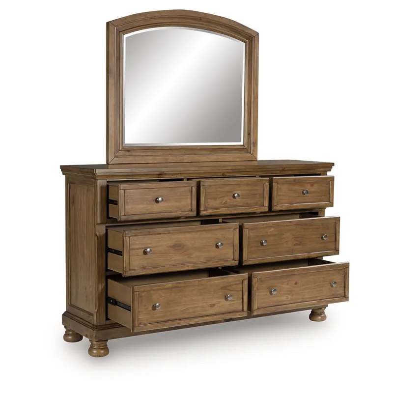 Feddinger Dresser and Mirror