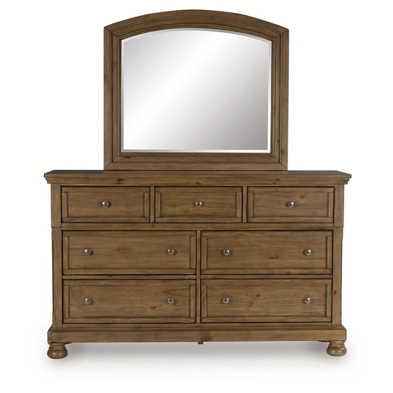 Feddinger Dresser and Mirror