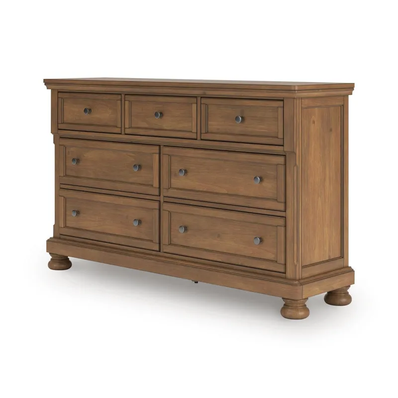 Feddinger California King Panel Storage Bed, Dresser and Nightstand