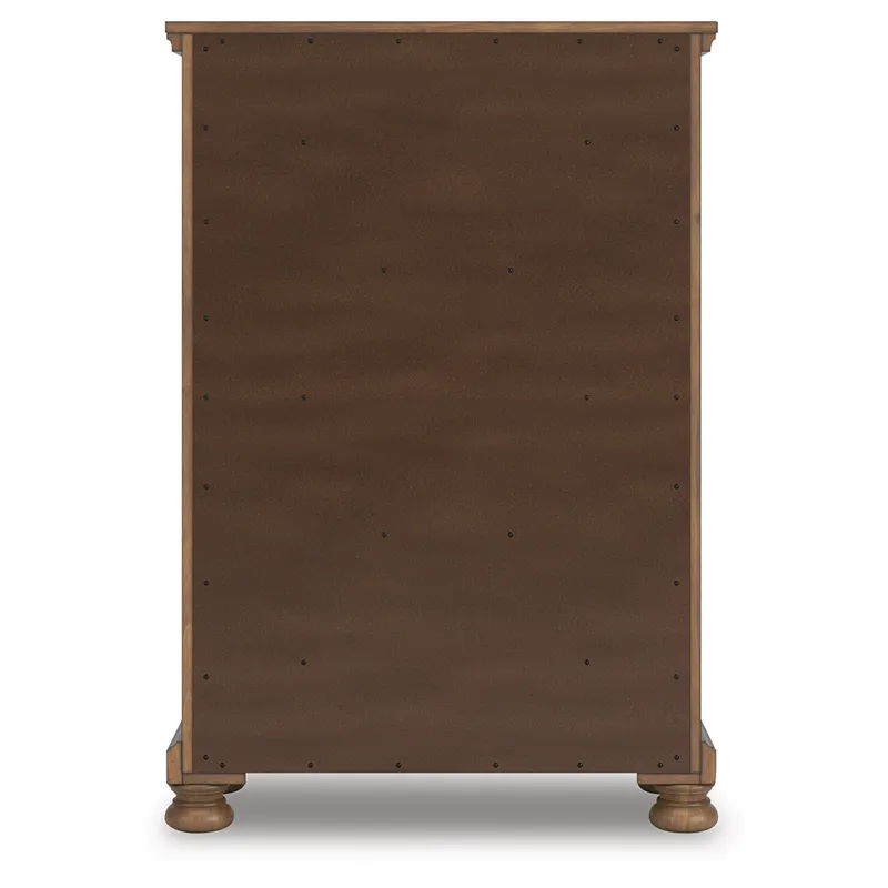 Vandenmore Queen Panel Bed, Dresser, Mirror, Chest and Nightstand