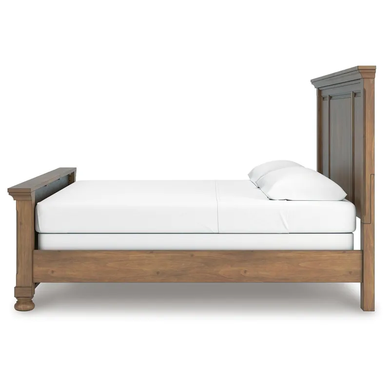 Feddinger King Panel Bed, Dresser, Mirror, Chest and 2 Nightstands