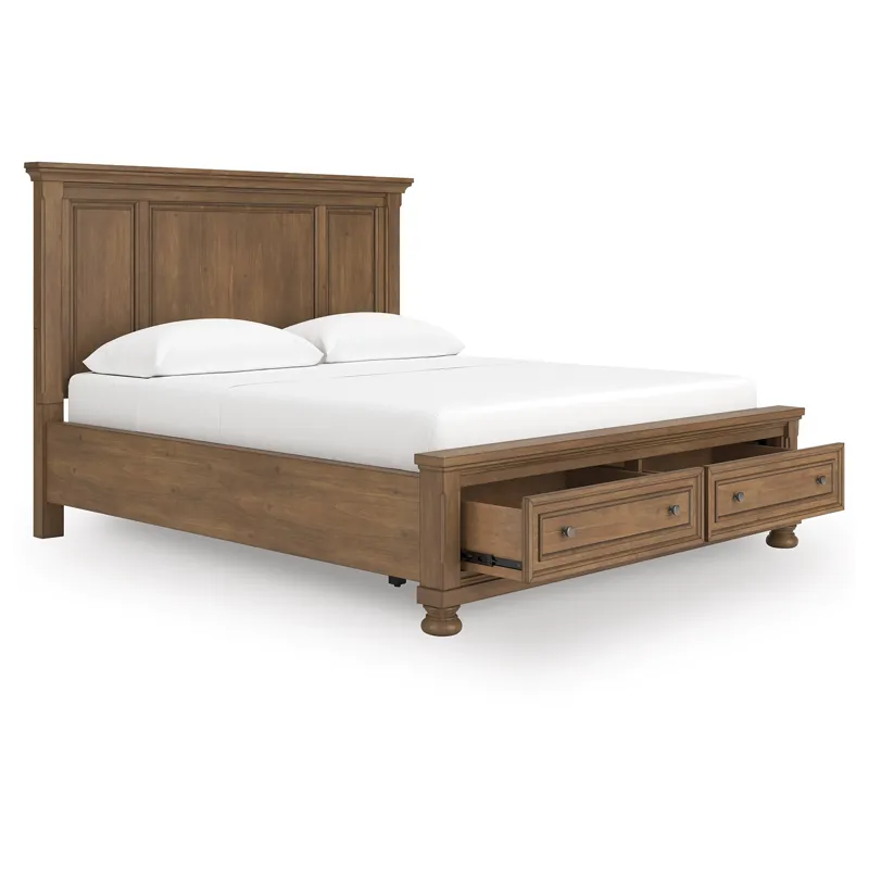 Feddinger California King Panel Storage Bed
