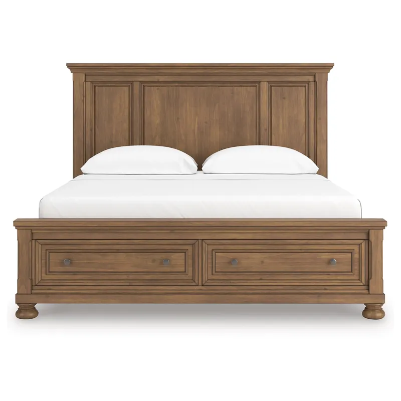 Feddinger California King Panel Storage Bed