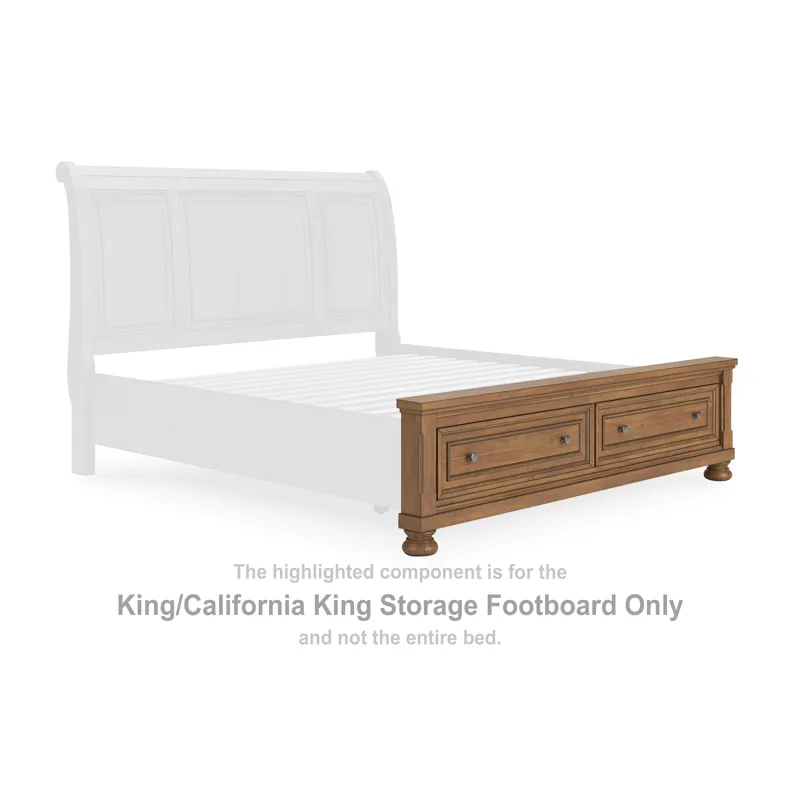 Vandenmore King/California King Storage Footboard