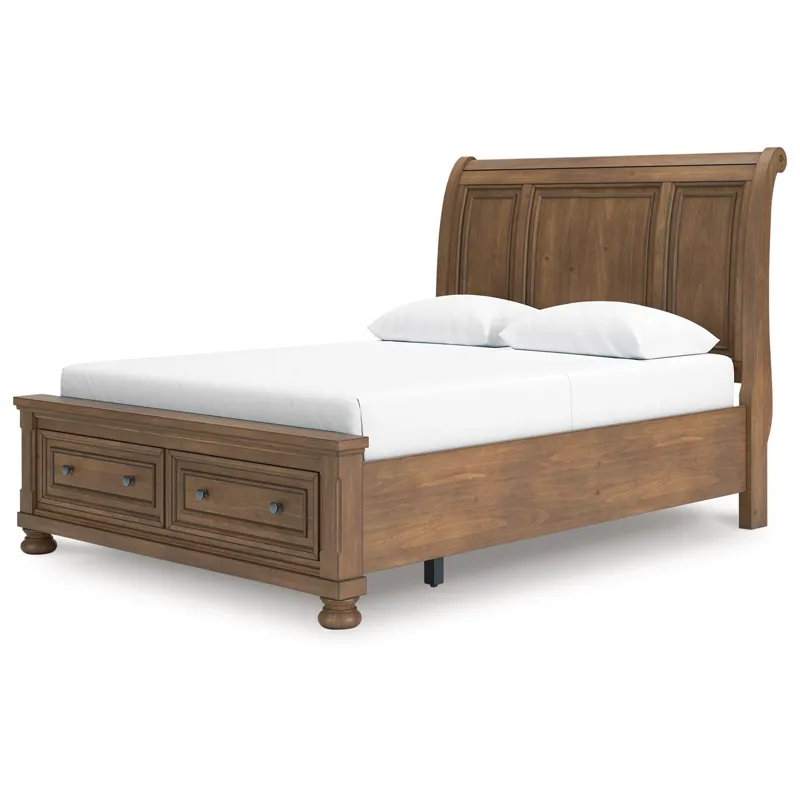 Vandenmore Queen Sleigh Bed, Dresser, Mirror, Chest and Nightstand