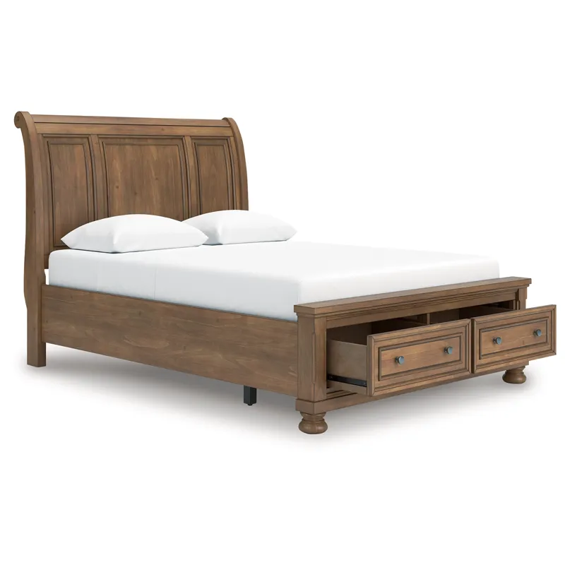 Vandenmore Queen Sleigh Bed, Dresser, Mirror, Chest and Nightstand