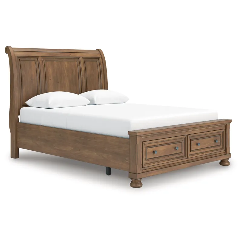 Vandenmore Queen Sleigh Bed, Dresser, Mirror, Chest and Nightstand