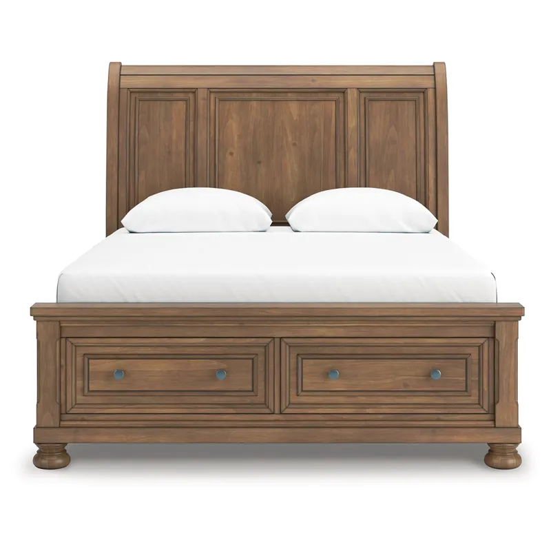 Vandenmore Queen Sleigh Bed, Dresser, Mirror, Chest and Nightstand