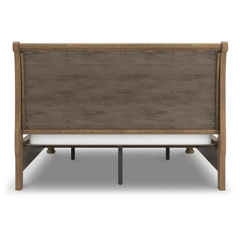 Feddinger California King Storage Sleigh Bed