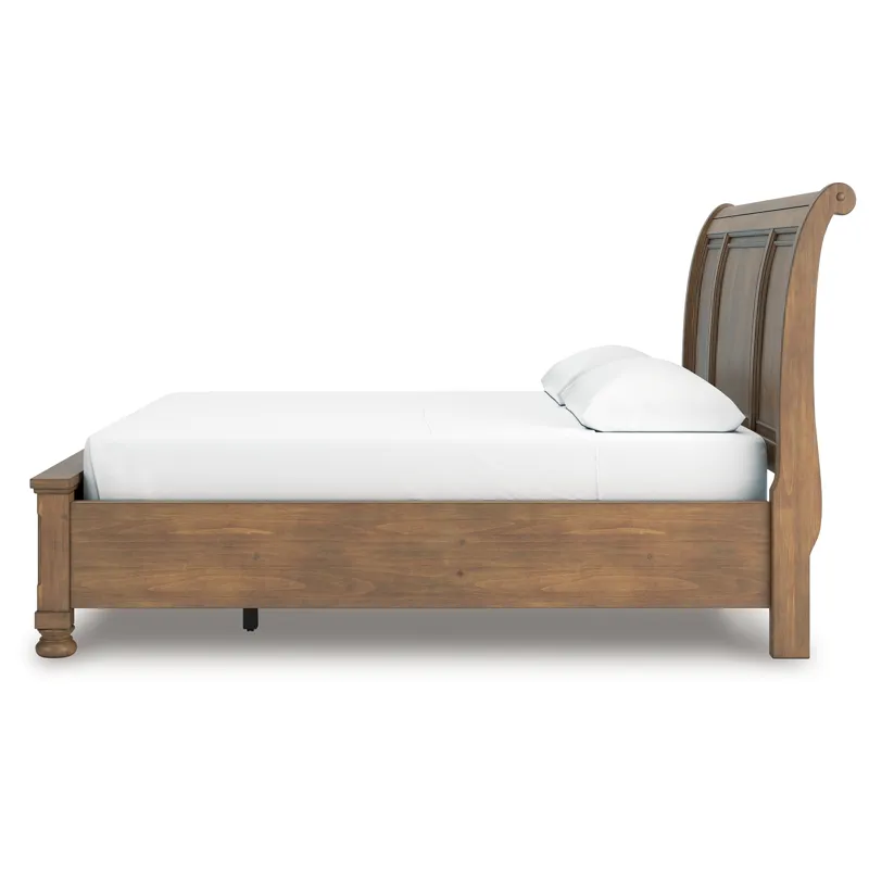 Feddinger California King Storage Sleigh Bed