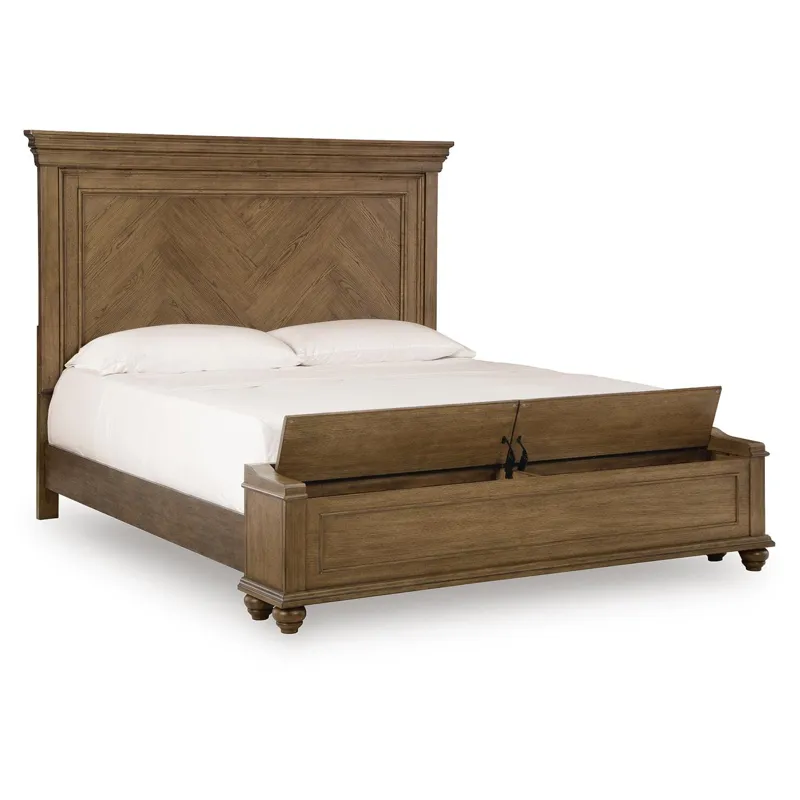 Karallin California King Panel Storage Bed