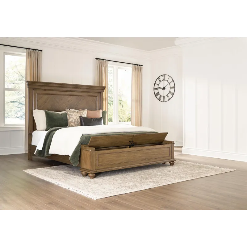 Karallin California King Panel Storage Bed