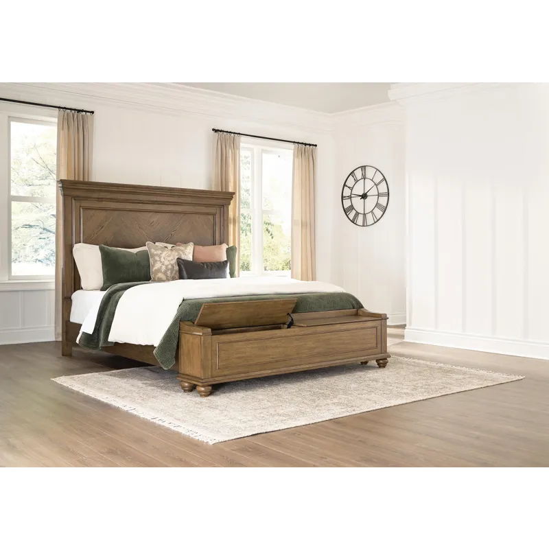 Karallin California King Panel Storage Bed
