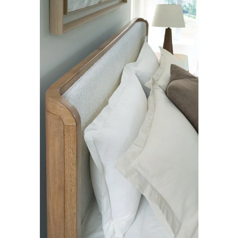 Pamaria California King Upholstered Panel Bed
