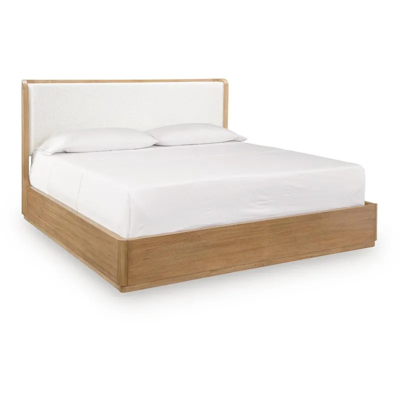 Pamaria California King Upholstered Panel Bed