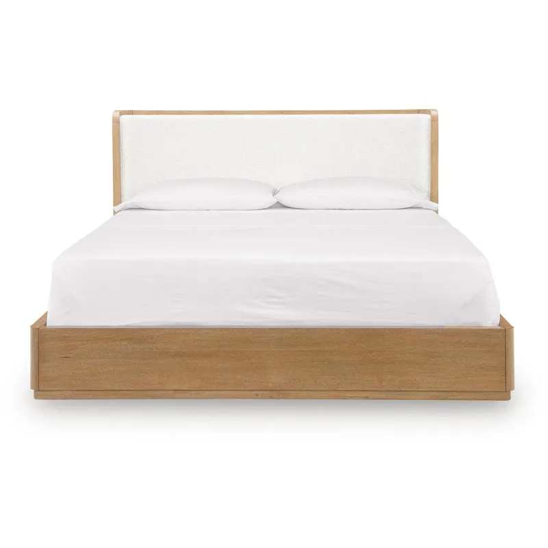 Pamaria California King Upholstered Panel Bed