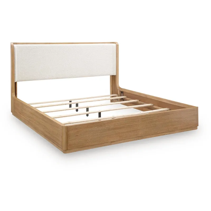 Pamaria California King Upholstered Panel Bed