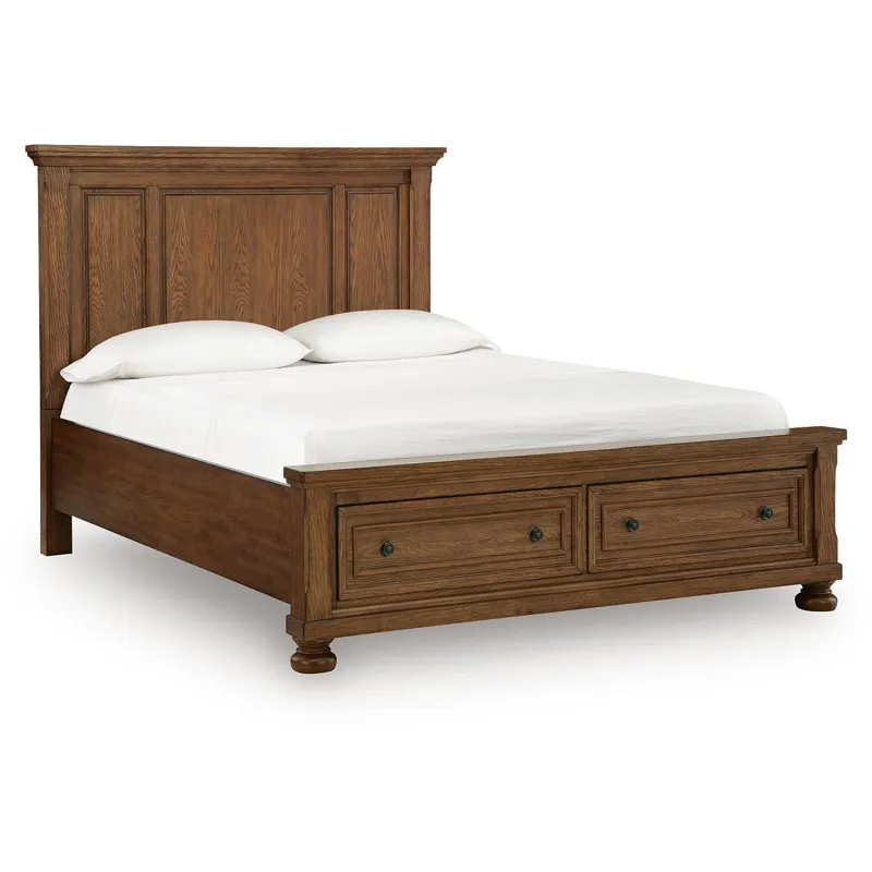 Zackaryn Queen Panel Storage Bed