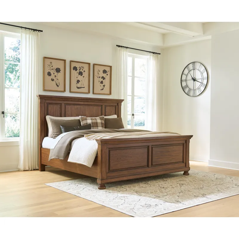 Zackaryn California King Panel Bed