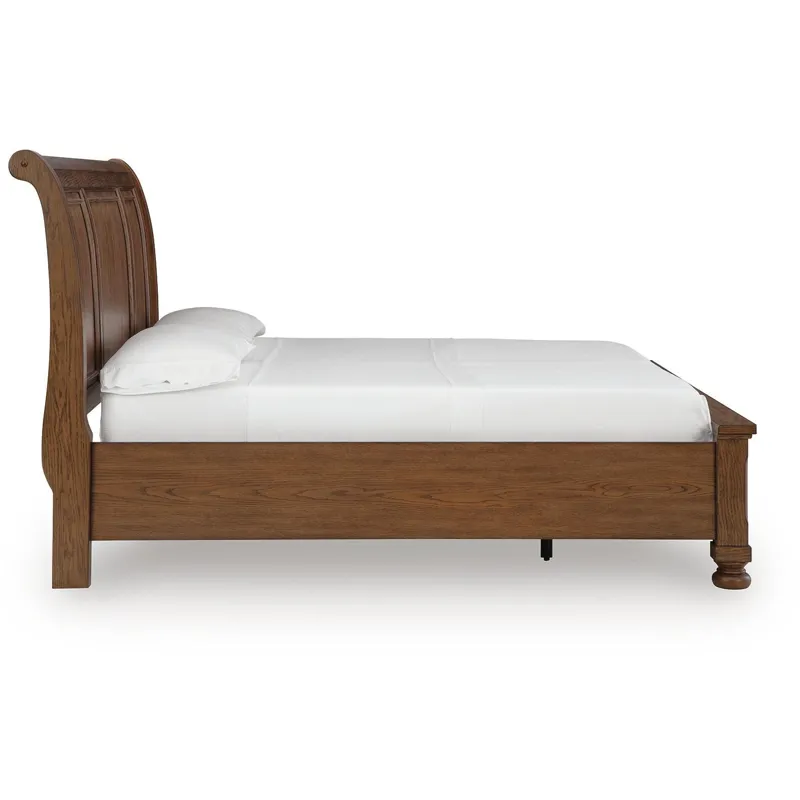 Zackaryn King Sleigh Storage Bed