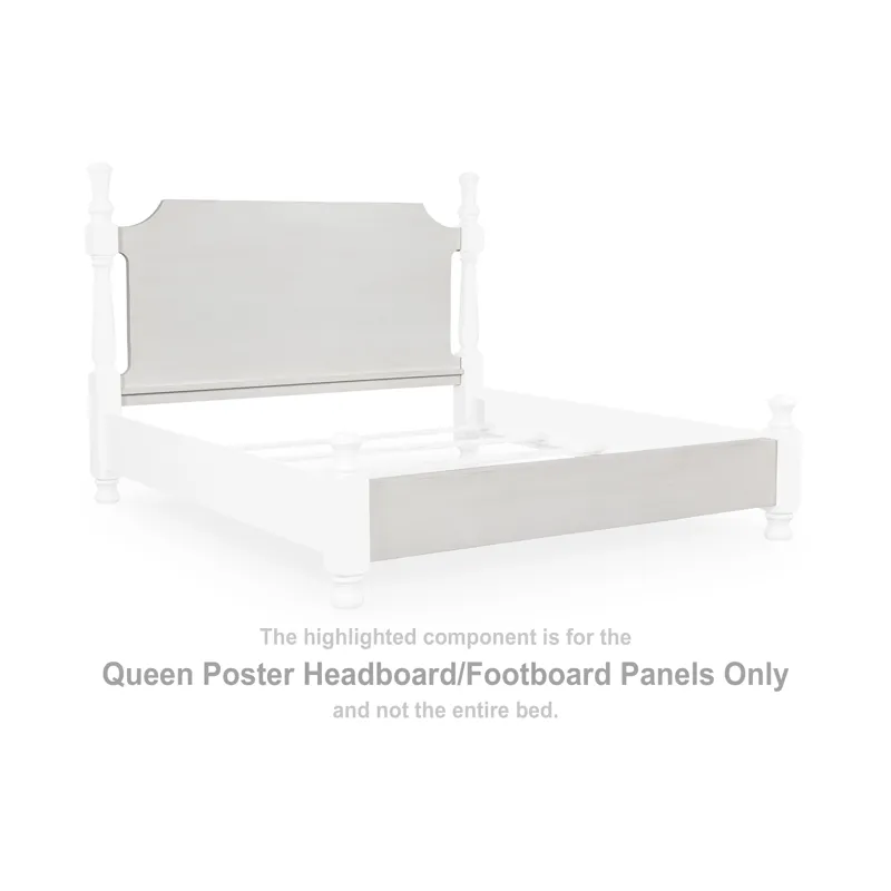 Rowlenstown Queen Poster Headboard/Footboard Panels