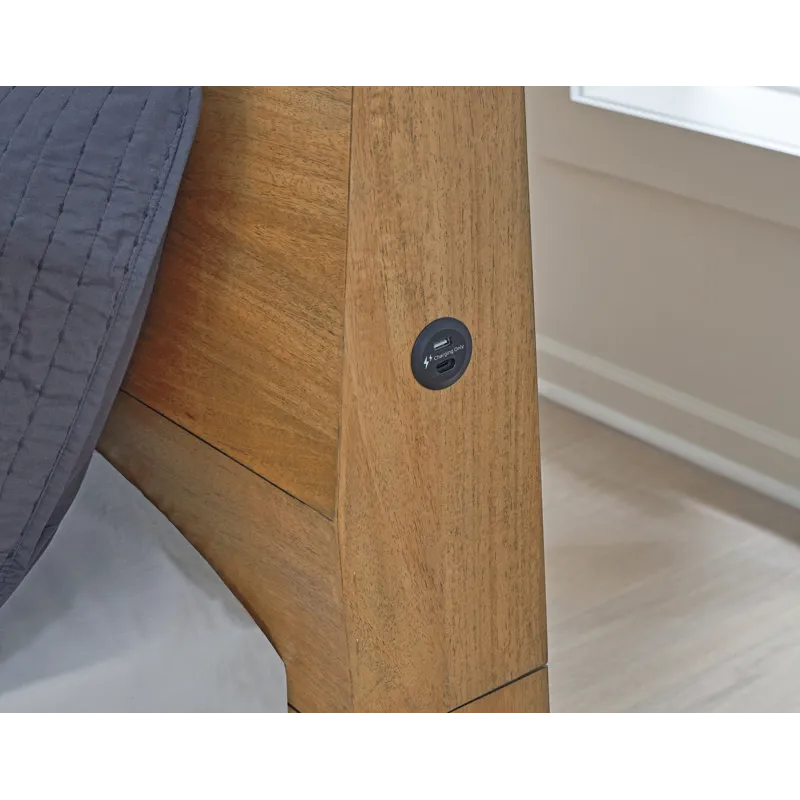 Sherbana California King Panel Bed