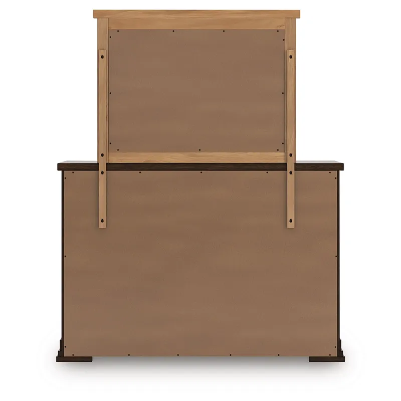 Taffenbrook Queen Panel Storage Bed, Dresser and Mirror