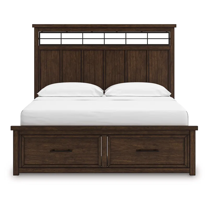Taffenbrook California King Panel Storage Bed